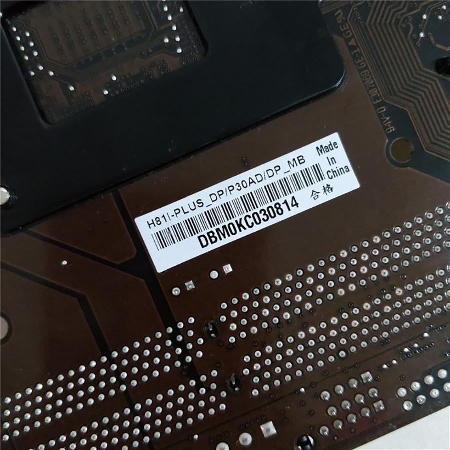 Для H81I-PLUS LGA 1150 Intel H81 HDMI SATA 6 Гбит/с USB 3.0 Mini ITX Материнская плата Intel
