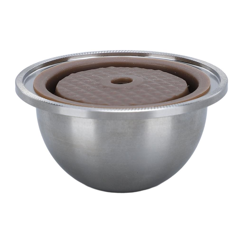 Кофейные капсулы из нержавеющей стали 304 предотвращают проливание, заправляемые кофейные капсулы, постоянные, многоразовые