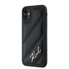 Etui do iPhone 11 Karl Lagerfeld Diagonal Quilted Czarny