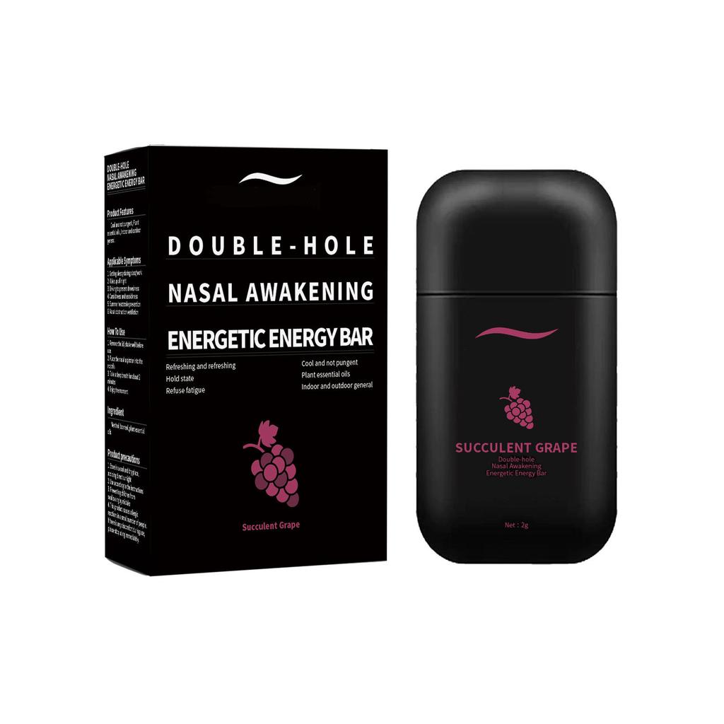 Vitality Mint Energy Bar 2g Освежающий и освежающий освежающий батончик для снятия усталости и сонливости от вождения Vitality Назальный аспиратор с двойным отверстием