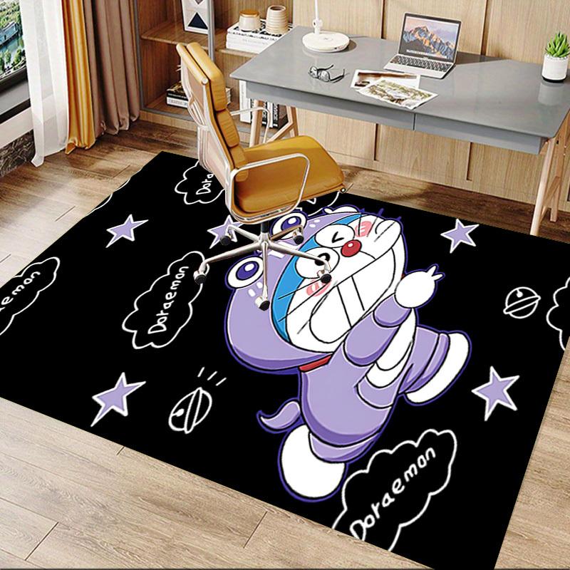 1pc Doraemon astronaut Carpet Anti Slip Polyester Floor Mat for office.Bedroom