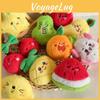 Cute Fruit Plush Pendant With Short Pile Fabric Ideal For Bag Accessories And Key Holders