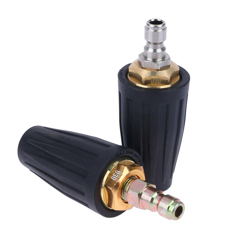 1 шт. насадки для мойки высокого давления, турбонасадка, вращающаяся на 360° распылительная турбонасадка, 4000 фунтов на квадратный дюйм с быстрым разъемом 1/4 дюйма для