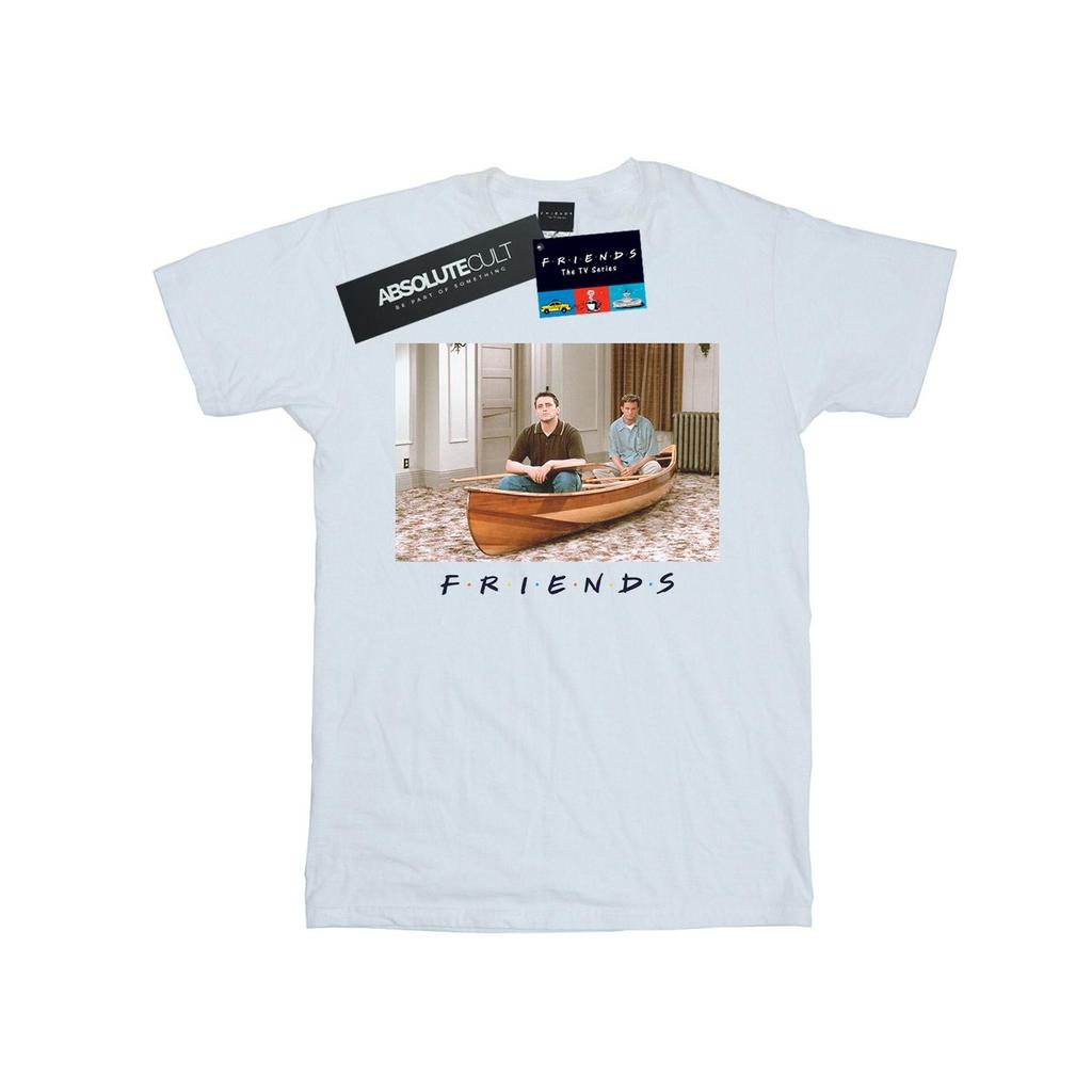 Friends Womens/Ladies Joey And Chandler Boat Cotton Boyfriend T-Shirt