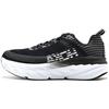 HOKA Bondi 6 Black White Men Sneakers 1019269BLK