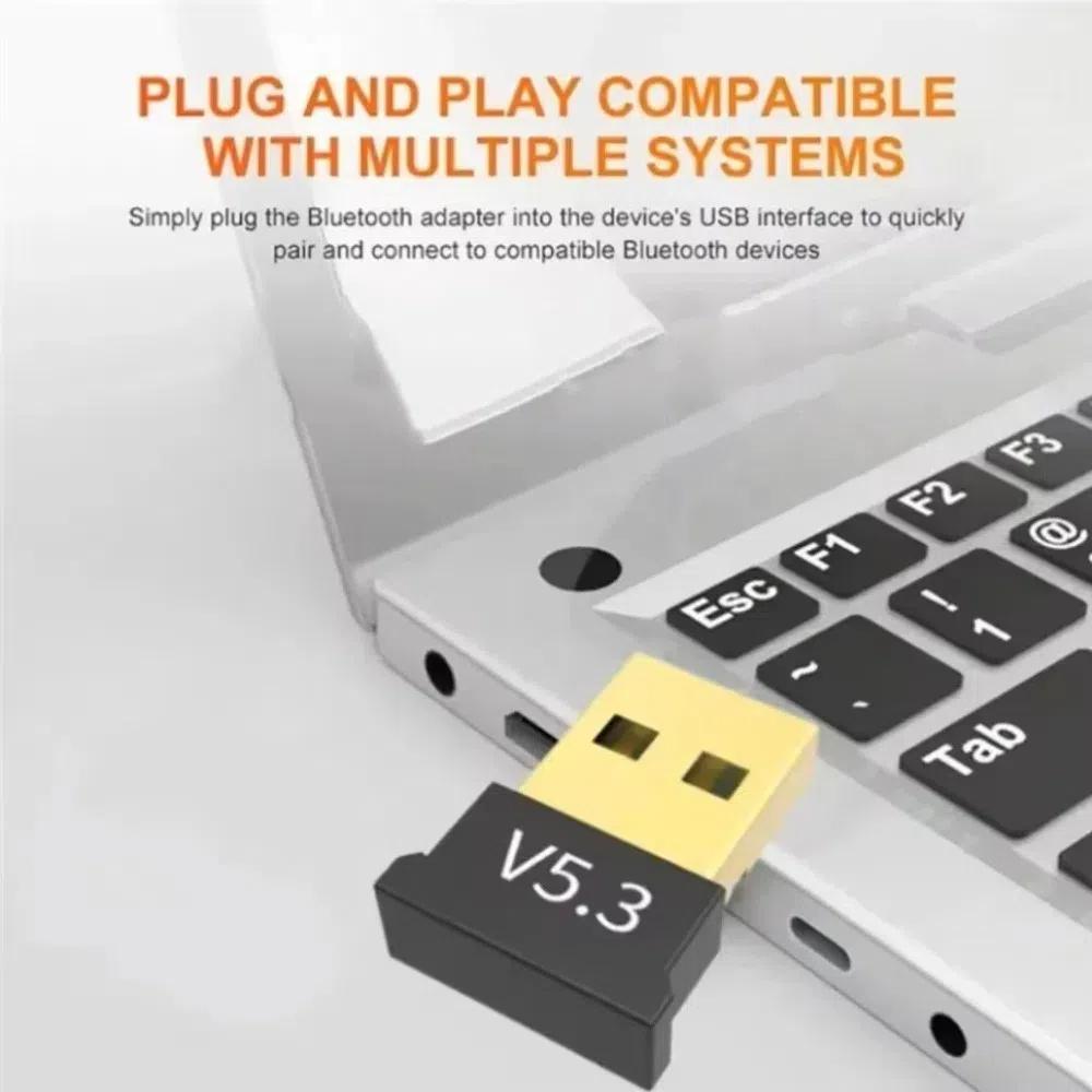 Computer PC 5.3 Adapter USB Bluetooth Wireless USB Bluetooth New Transmitter Receiver