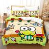 Three-Piece Bed Sheet Quilt Cover 3D Digital Printing Home Textile