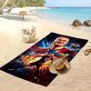 Erling Haaland Personalized Printed Beach Towel Soccer Logo Support Custom Name Text Absorbent Towel For Sport Travel Special Gift