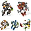 New Hero Factory 5.0 Star Warrior Building Blocks 2IN1 Combined Robot Mech EVO Furno Bulk Bricks Toys For Boys Kids Xmas Gifts