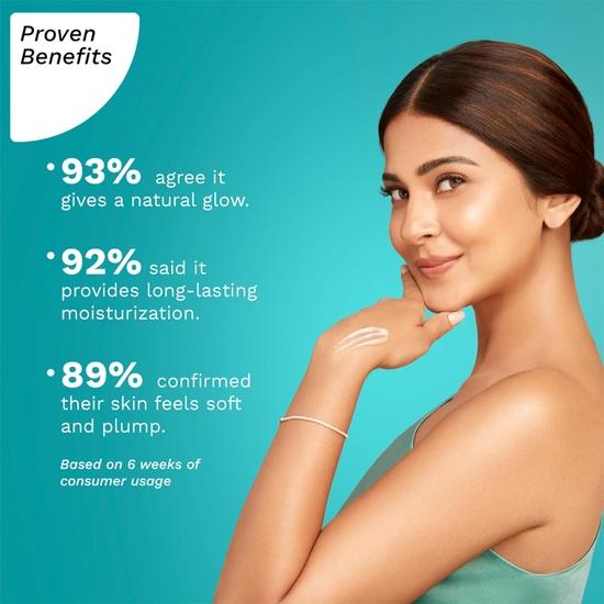 Pilgrim Spanish Squalane & Niacinamide 400 ML Glow Body Lotion | 48 H Moisturization | Нежирная формула | Для всех типов кожи