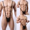 Man Sexy Strap G-string Bulge Penis Pouch U Convex Jumpsuit Sexy Male Erotic Underwear Low-waist Strap Gay Thongs SM Bodysuits