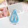 Dopamine Fine Flash Korean Style Cute Children's Heart Sweet BB Clip Forehead Bangs Hair Clip Girl Colorful Hair Accessories