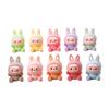 1Pc Christmas Gifts Mini Labubu Sitting Posture Doll Cute Toy Desktop Decoration Model Ornaments