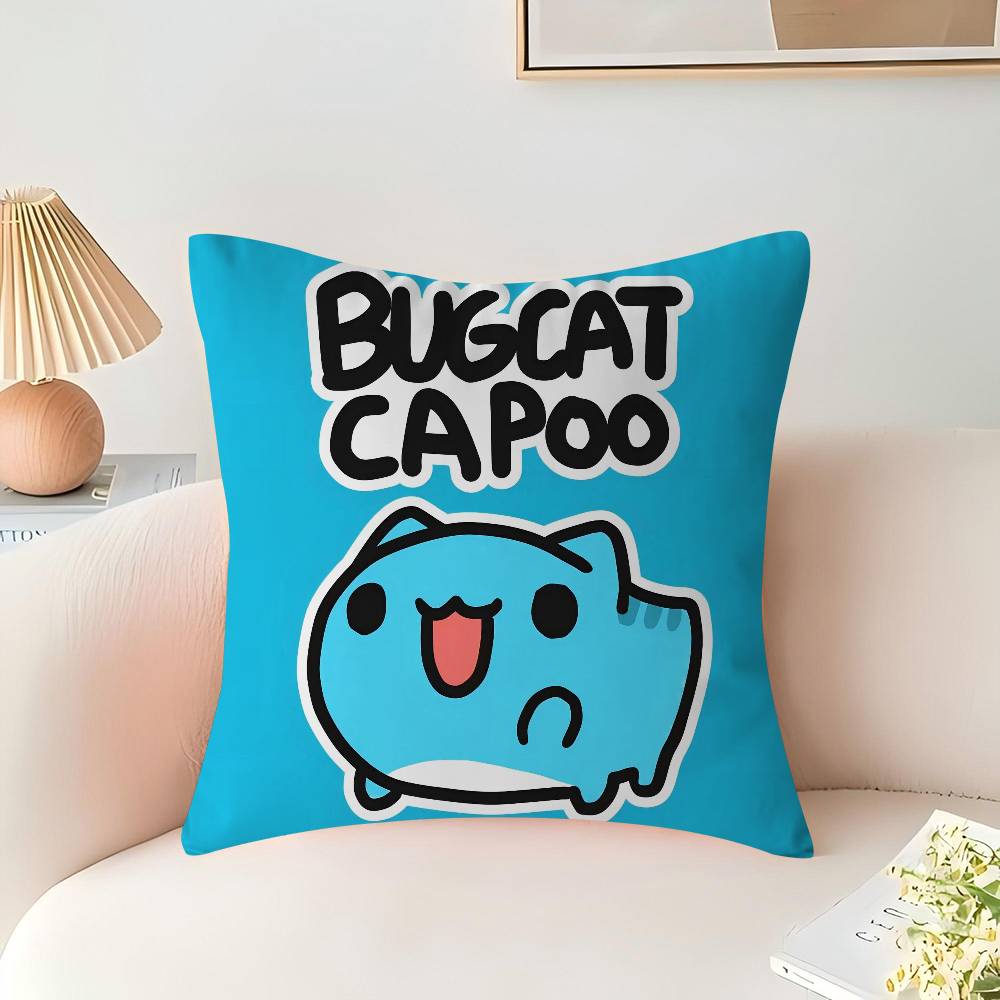 B-Bugcat Capoo Стич Подушка-наволочка Счастливый Дракон Чехол на подушку для дивана Украшение для дома и комнаты Детский подарок
