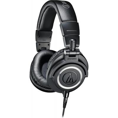 Audio Technica Ath M50x мониторные наушники Hp M50xsts сменные амбушюры сетчатые наушники+ сменные амбушюры сетчатые черные проводные