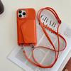 Leather Crossbody Lanyard Wallet Phone Case for IPhone 15 14 13 12 11 Pro Max Mini X XR XS Max 8 7 Plus SE 2 3 Card Holder Cover