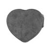 Fashion Heart Shaped Jewelry Box Mini Travel Portable Zipper Jewellery Display Cases For Necklace Ring Earrings Bracelet