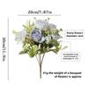 Colorful Imitation Flowers 30cm Fake Flowers Fashion Wedding Bouquet  Garden Decorations