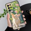 Phone Case For Samsung A17 A55 A16 A56 A35 A15 A53 A54 A33 A34 A25 A05S A52 A52S A07 A26 A06 Flower Cats