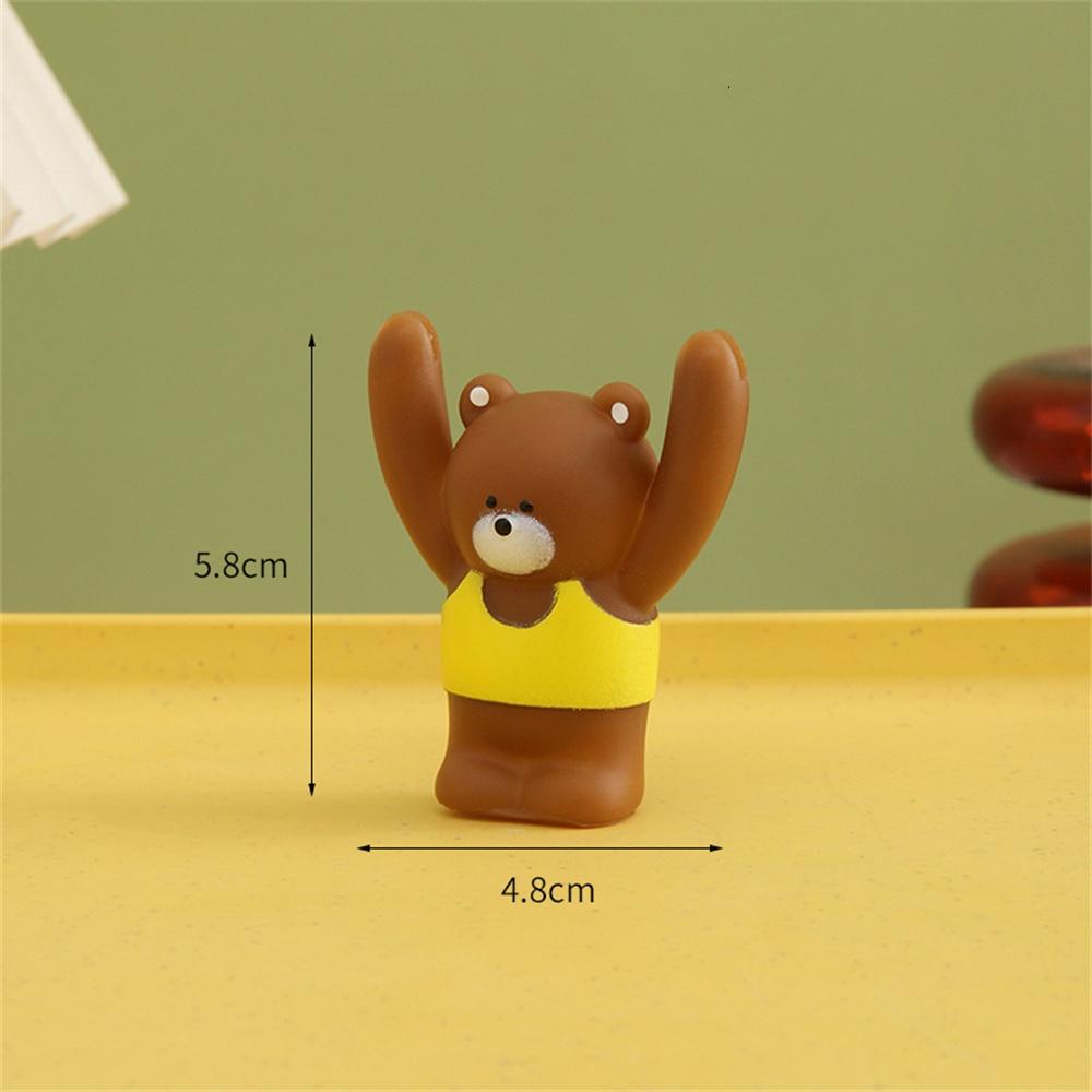 Message Holder Animal Shape Ornament Base Desk Placard Lightweight Material Card Clip For Gift Idea Office Desk Home Decor