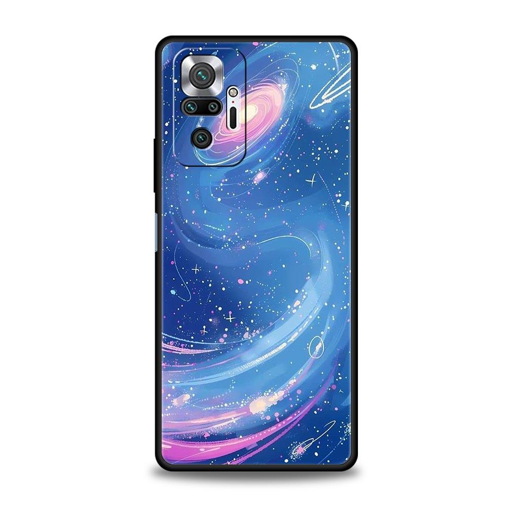 Чехол для телефона для Xiaomi Redmi Note 14 13 12 5G 11 10 Pro Plus 4G 9S 9 14C 13C 12C 10C 9C 9A Мягкий чехол Плавающая жидкость Конфетный мурал