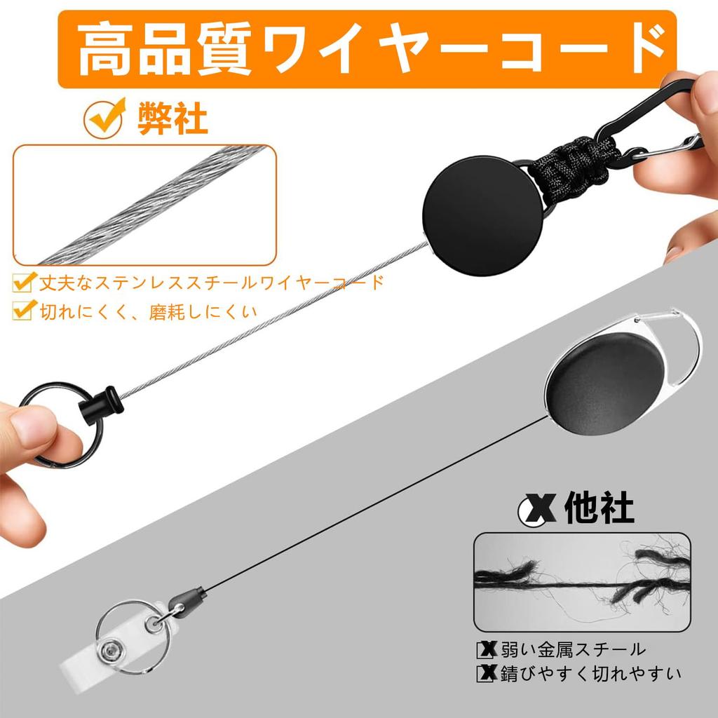 SODOI Набор из 2 брелоков с ультрарастягивающейся катушкой, ключ-подвеска для рыбалки на открытом воздухе, многофункциональный, легкий,