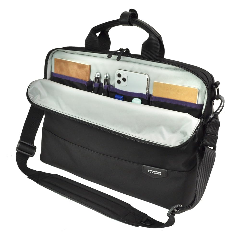 5611BKG Est 3 Unisex [Manhattan Passage] Портфель, (Покрытие черное)