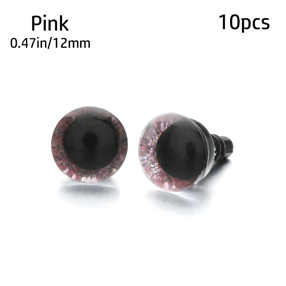 Запчасти для мягких игрушек, пластиковые глаза, ремесла, куклы, инструменты для самостоятельного изготовления, блестящие хрустальные глаза, кукольные хрустальные глаза