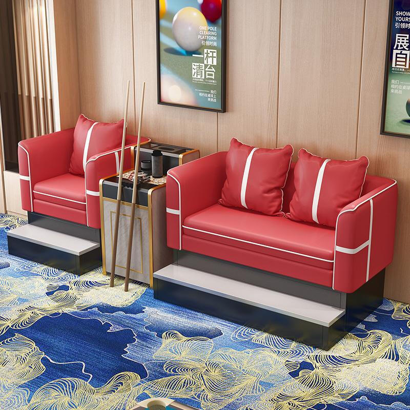 Luoweini Billiard Lounge Sofa with Integrated Side Table