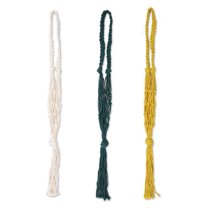 Держатель для винной бутылки в технике макраме, сумка для бутылок в стиле бохо, подвесные бутылки для вина, плетеные веревочные сетчатые сумки для вина