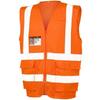 SAFE-GUARD by Result Unisex Adult Executive Mesh Safety Hi-Vis Vest