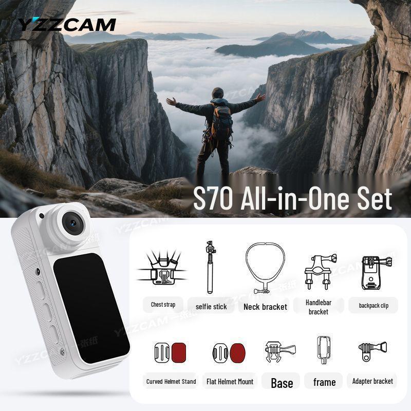 2025 Экшн-камера-миниатюра: HD Велосипедный и Мотоциклетный Видеорегистратор