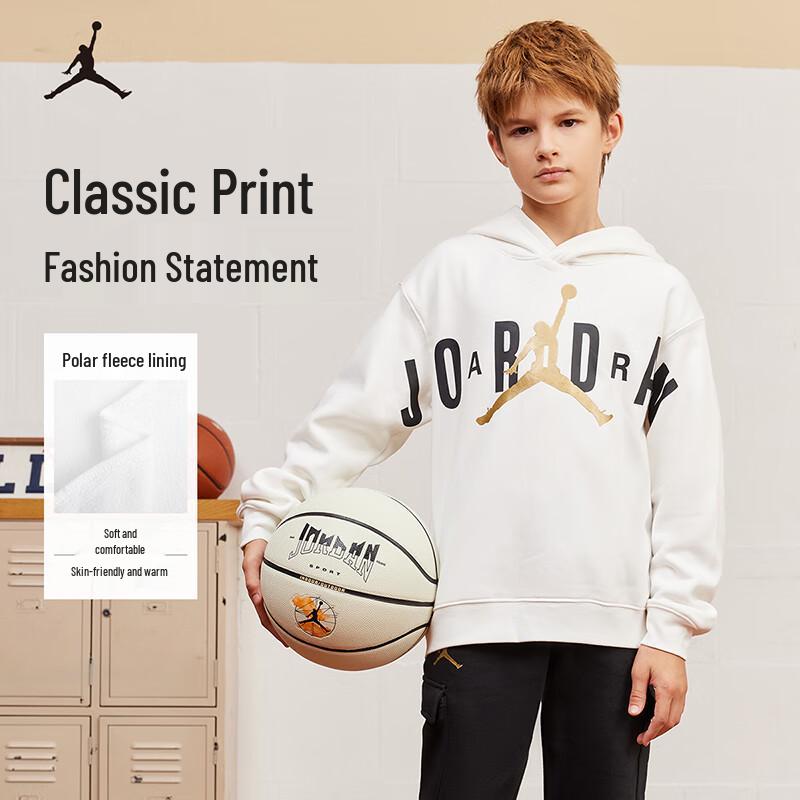 Jordan AJ Boys' Fleece-Lined Hooded Sweatshirt