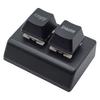 Mini Keypad Ergonomic Design Programmable Hot-Swappable Switches Keyboard USB Corded Color Mechanical 2 Key Keypad