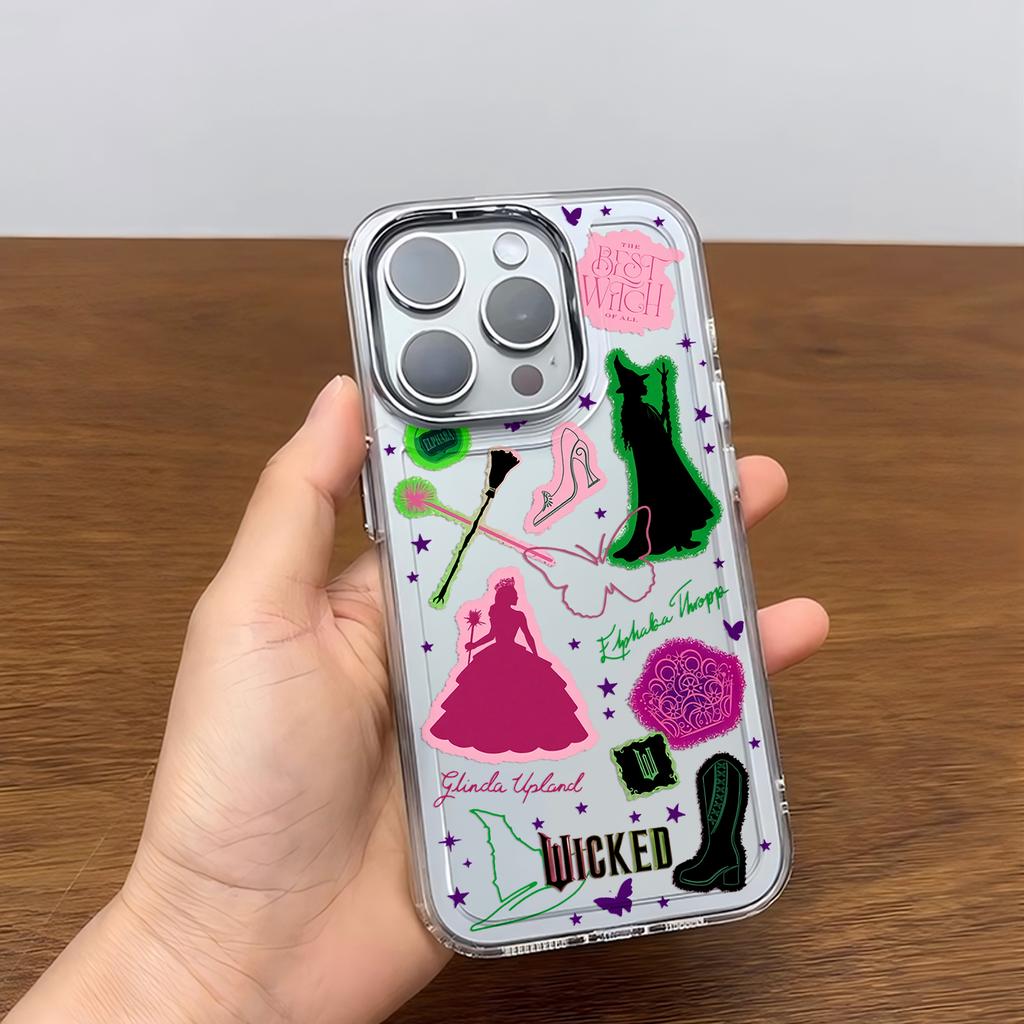 Чехол для телефона W-Wicked Часть первая для G-Glinda iPhone 17 16e 16 15 14 13 12 11mini Pro Max X XR XSMAX 8 7 Air Plus Мягкая крышка