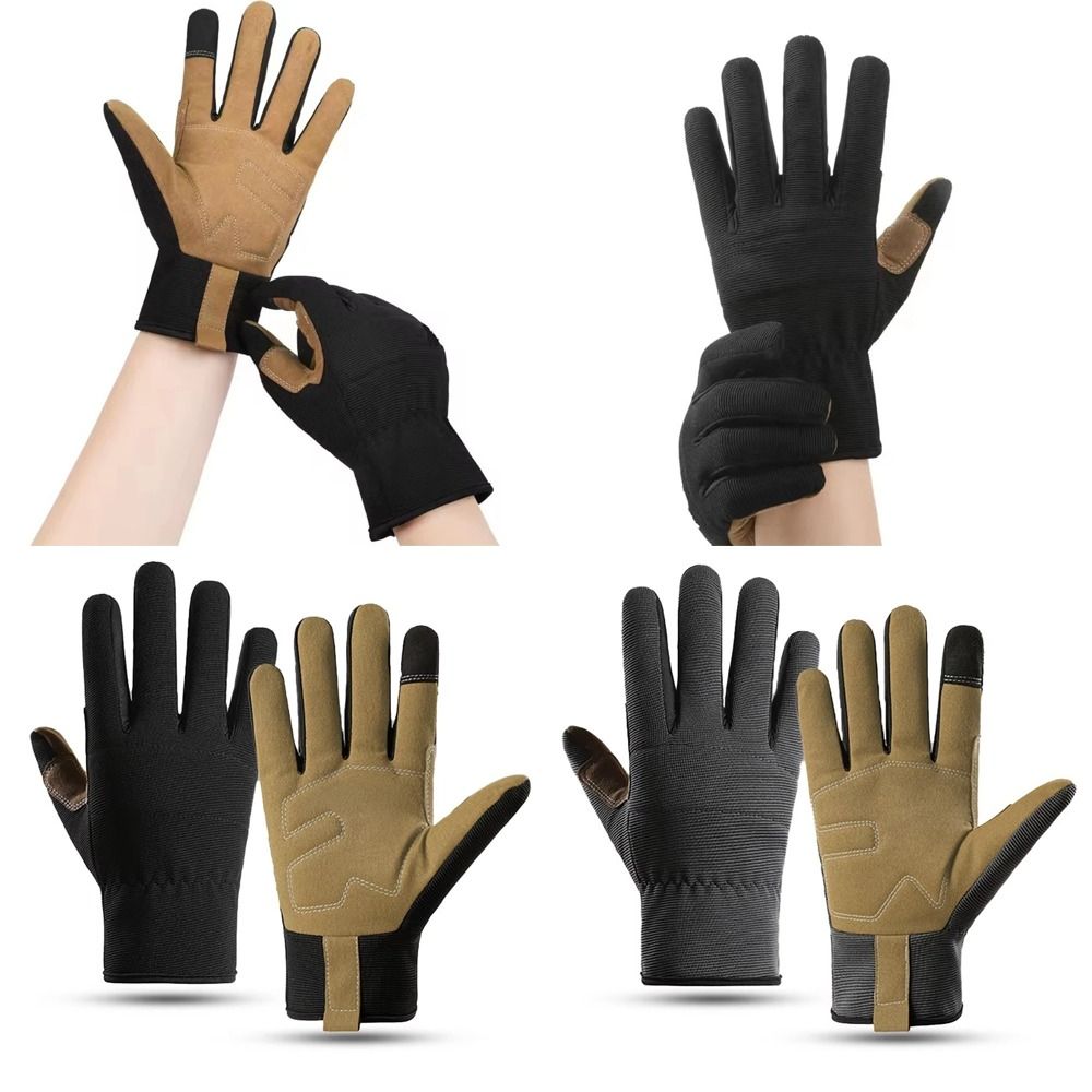 Дышащие рабочие перчатки, совместимые с сенсорным экраном, перчатки легкой степени защиты, для активного отдыха