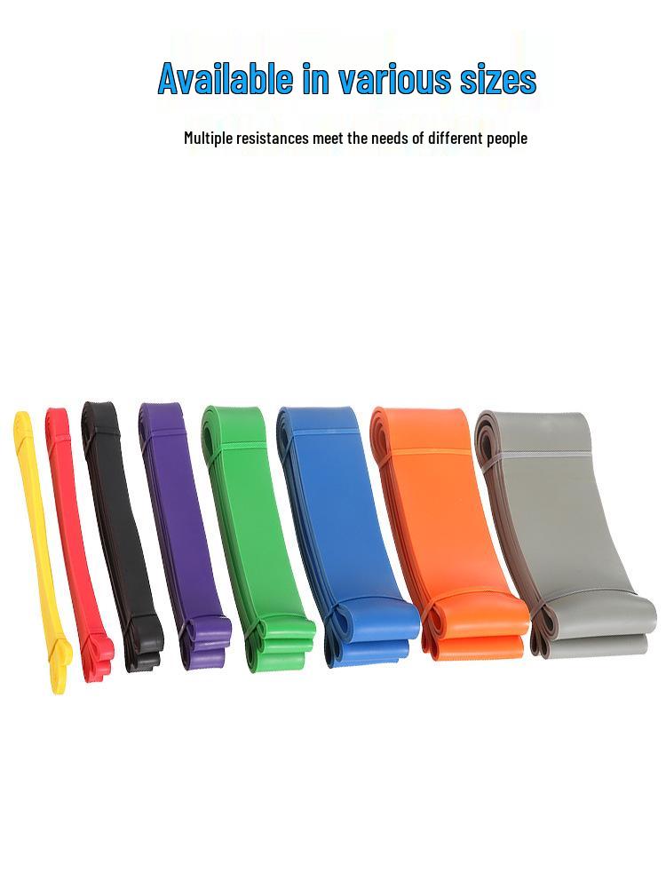 Латексная лента сопротивления для йоги и силовых тренировок - Эластичная лента-помощник для подтягиваний и фитнеса
