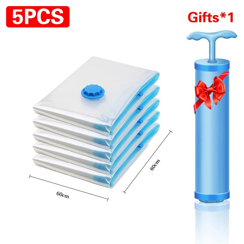 Вакуумные пакеты для хранения, пакет для экономии места, вакуумный пакет для хранения одежды, одеял, дорожное хранение, многоразовые пакеты с двойной застежкой-молнией