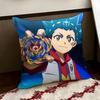 Anime BBeyblade Cartoon Cushion Cover Reversible Soft Durable Pillow Cover Home  Car MultiScene Use for Daily Comfort