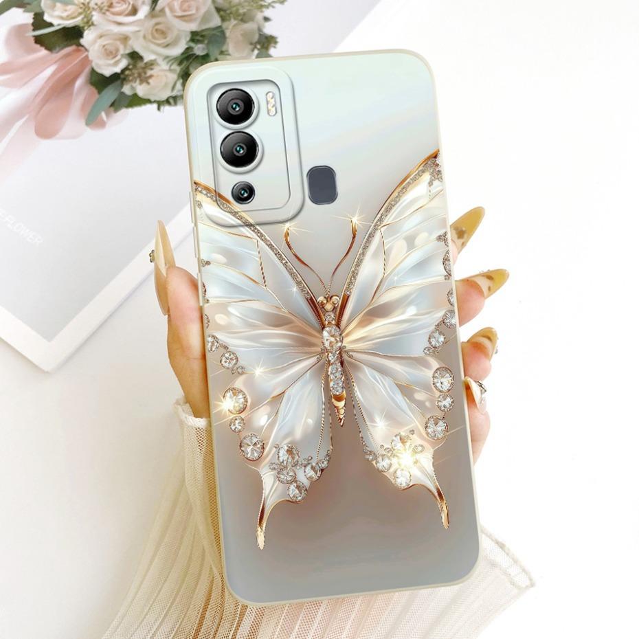 Cute Printed Phone Case For Infinix Hot 12i 12 Play Soft Silicone Shockproof Cases For Infinix Hot12i 12Play Covers Bumpers