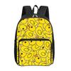 Yellow Duckling Print Square Front Pocket Backpack Large Capacity for Boy/Girls Best Gift 2D  Cartoon Children's School Bag
