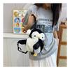 Lamb Penguin Party Bag Cute Plush Doll Bag Backpack Doll Pillow Bag Cartoon Bag