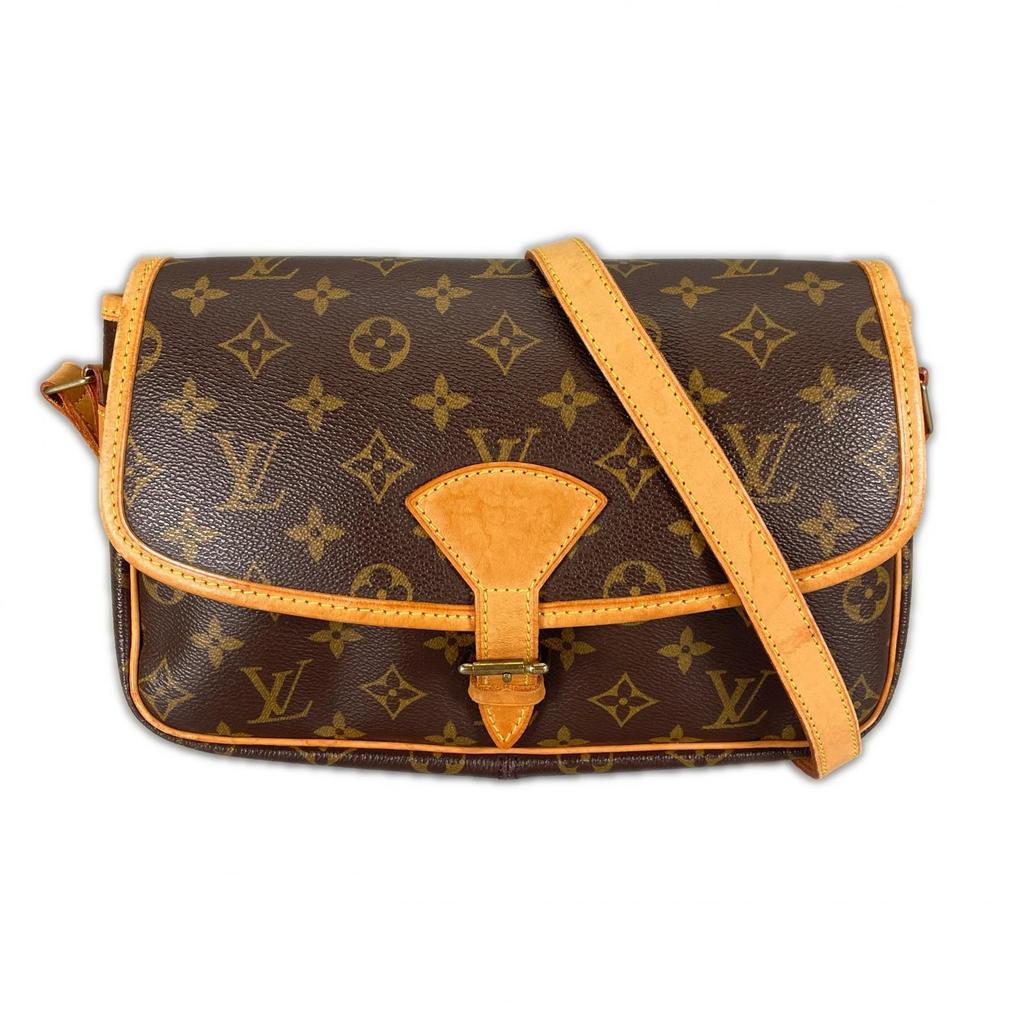 LOUIS VUITTON Sologne M42250 Shoulder Bag Brown Women used