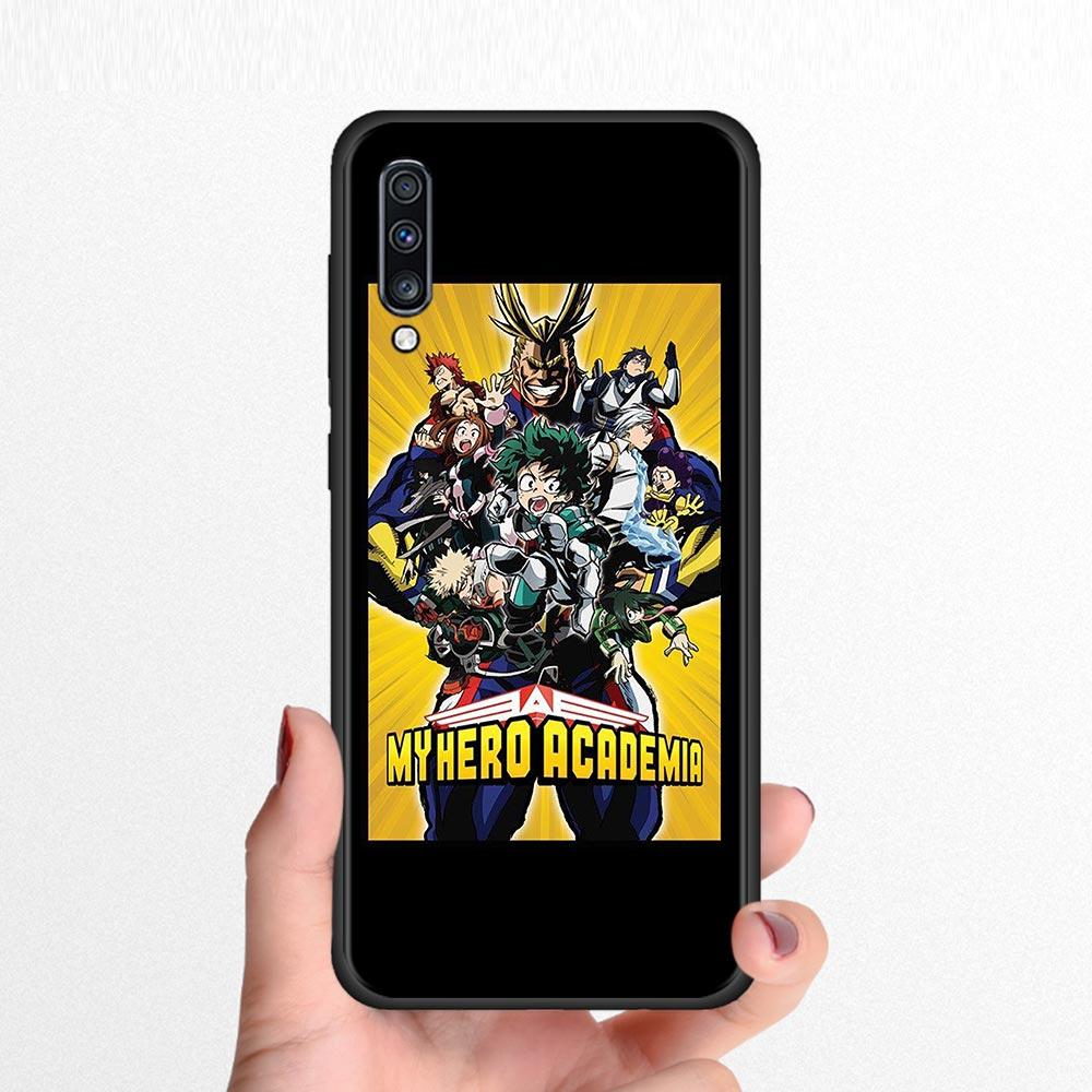 Силиконовый чехол для телефона «Мой герой Академии» для Samsung Galaxy A50 A70 A10 A20e A30 A40 A20s A10s A10e A80 A90 A60 A30s