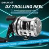 Абсолютно новая рыболовная катушка для троллинга с барабаном для левой/правой руки, 9+1BB, максимальное сопротивление 6 кг, магнитный тормоз, взрывозащищенная катушка для троллинга, полностью металлическая