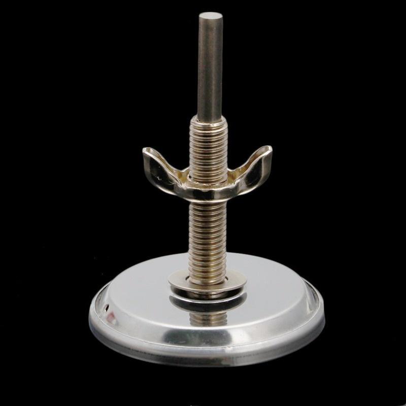 1PC New Stainless Steel BBQ Smoker Grill Thermometer Temperature Gauge 10-400Degrees Celsius