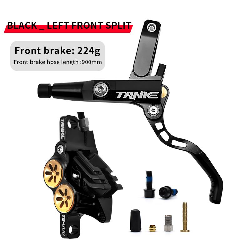 TANKE MTB 4-поршневой гидравлический дисковый тормоз 900/1700 мм 4-поршневые резиновые тормозные колодки давление масла AM DH шоссейный MTB сверхлегкий дисковый тормоз