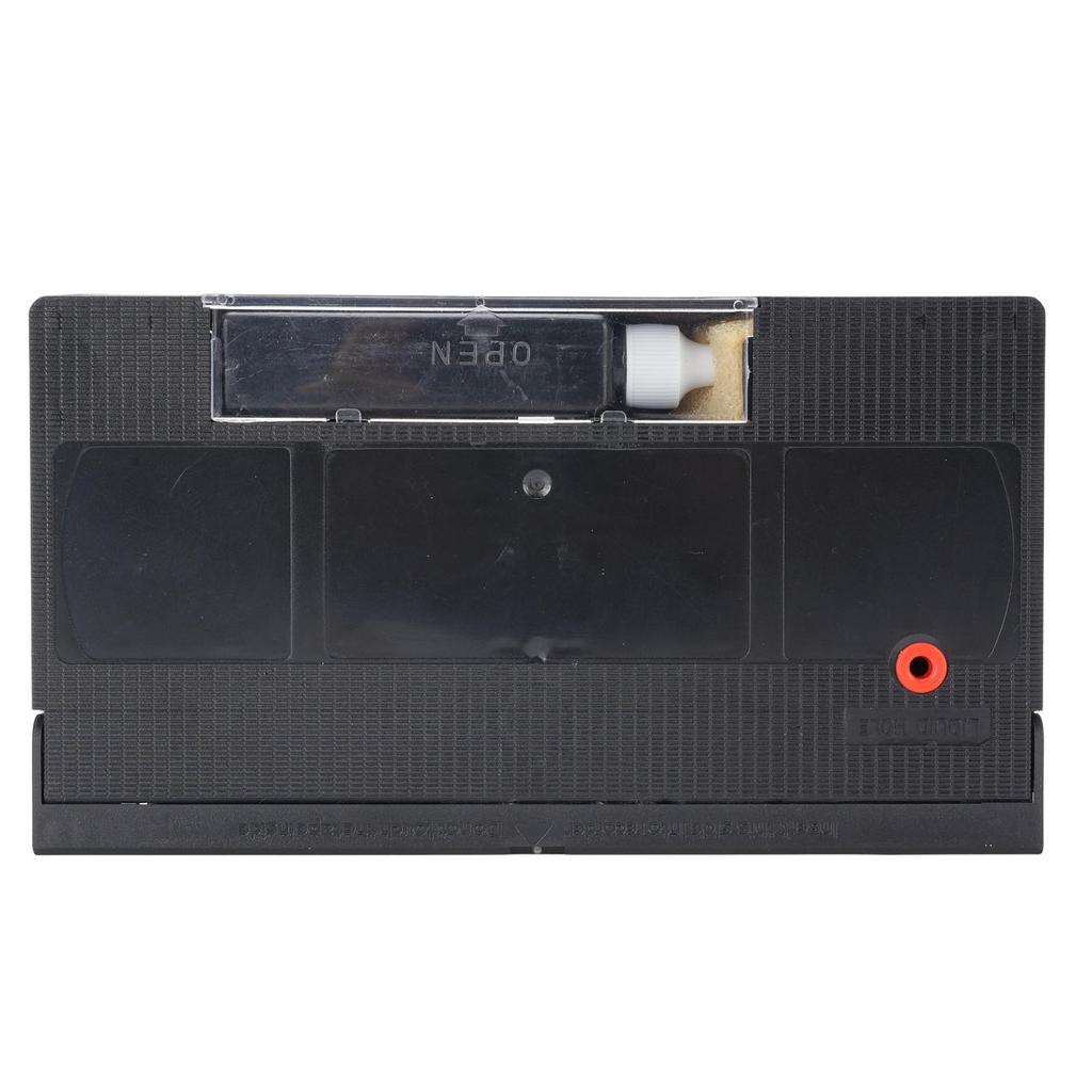 Очиститель видеоголовок VCR Влажная технология Многоразовый Безопасная очистка Очиститель видеоголовок VHS для VCR VHS-плеера VCR-плеера Очиститель головок