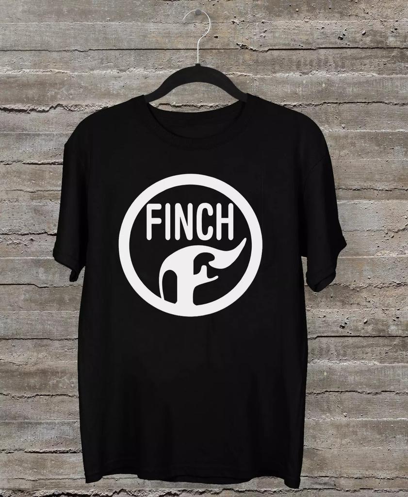НОВЫЙ БАНД FINCH, Футболка с логотипом BAND, Подарок для фаната, Черная футболка, Все размеры, BL808