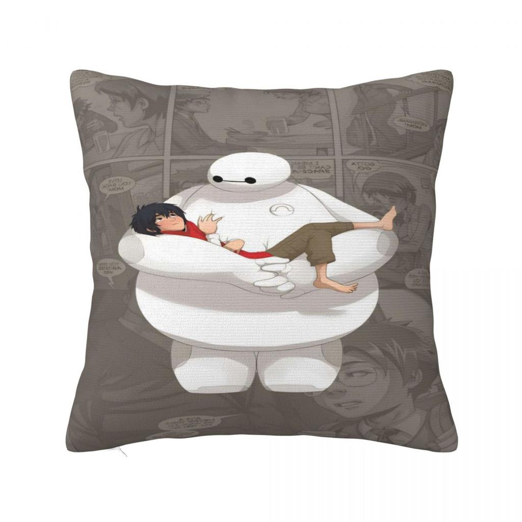 Big Heros 6 B-Baymaxs Pillow Case Morden Pillow Cover Soft Custom Cushion Cover Pillowcases For Sofa Car Home Decor